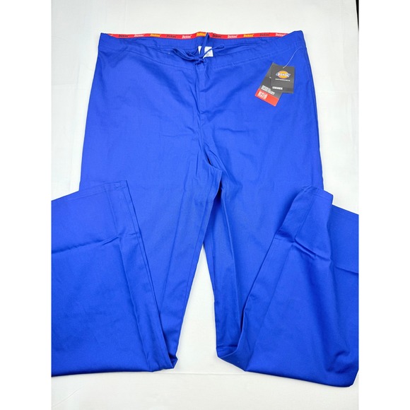 Dickies Other - Dickies‎ Scrub Pants Small Blue EDS Signature Unisex Drawstring 83006 New
